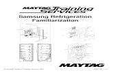 Samsung Refrigeration Familiarization