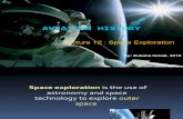 Lecture 12-Space Exploration