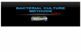 Bacterial Culture Methods