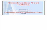 Presentation on cost indices