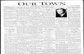 Our Town March 13, 1936