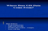 Where Does GIS Data Come From