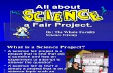 Scinece project Parent Information