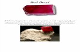 Red Beryl Piedra de Utah