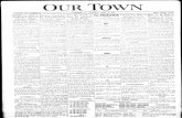 Our Town April 22, 1922