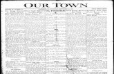 Our Town September 22, 1923