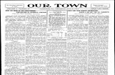 Our Town July 8, 1915