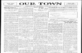 Our Town February 3, 1916