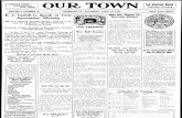 Our Town April 12, 1919