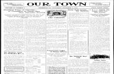 Our Town December 6, 1919