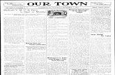 Our Town November 1, 1919