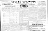 Our Town October 9, 1920