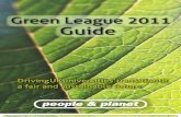 Green League Guide 2011 Revised