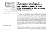 computerised analysys of hydraulic system