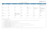 Jacobite Calendar 2011