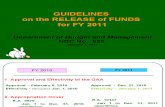 DBMROVI Summary FY 2011 Fund Release