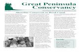 2010 Fall Great Peninsula Conservancy Newsletter