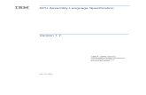 SPU Assembly Language Specification 1.7