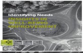 Identifying Needs - Insights in Well-Being Improvement