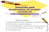 Tracking and Positioning of Mobile System in Telecommunication