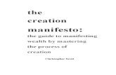 The Creation Manifesto