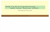 SQLCLR Programming With SQL Server 2005 - By Andrew Novick
