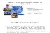 Supply Chain Management Retailing
