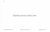 IPCalculus - Stem Cells Patenting Activity