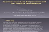 Cancer Survivor Empowerment for Patient Navigation