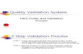 Quality Validation System
