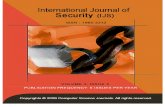 International Journal of Security (IJS), Volume (3): Issue (3)