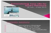 Surrendering Your Life for God’s Pleasure