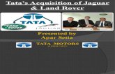 Tata’s takeover of Jaguar and Land Rover