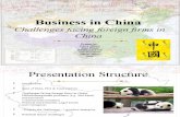 Chinese Business System and its characteristics