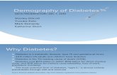 Demography of Diabetes