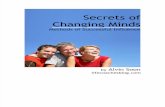 Secrets of Changing Minds
