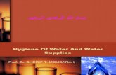 Hygiene of Water and Water Supplies 2010