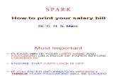 How to Print Your Salary Bill