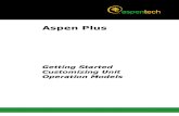 AspenPlusCustomizingV7 2 Start Aspen Plus Getting Started Customizing Unit Operation Models