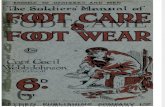 The Soldier s Manual of Foot Care and Foot Wear UK 1916
