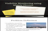 CSCE5520 Visibility Pollution Monitoring