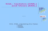 SQL Updates Views
