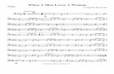 When a Man Loves a Woman Score - 009 Tuba