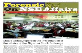 Forensic Report on NSE Affairs