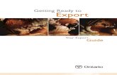 Getting Ready to Export, Guide 2006 (Ontario)