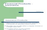 Lecture 1 - Financial Products