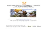 Toolkit for Integrating Climate Change Adaptation Into Development Projects