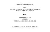 Shipping Procedures( ITPD)