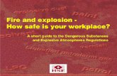 Fire and Explosin How Safe is Your Workplace Indg370