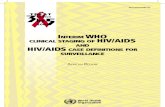 WHO HIV Clinical Staging Guidelines